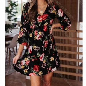 Dreams floral dress by white birch